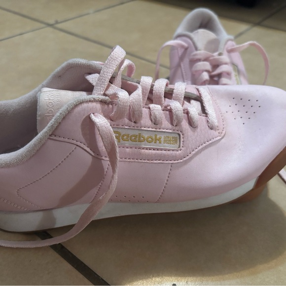 Reebok Light Pink Athletic Shoes - Picture 1 of 3